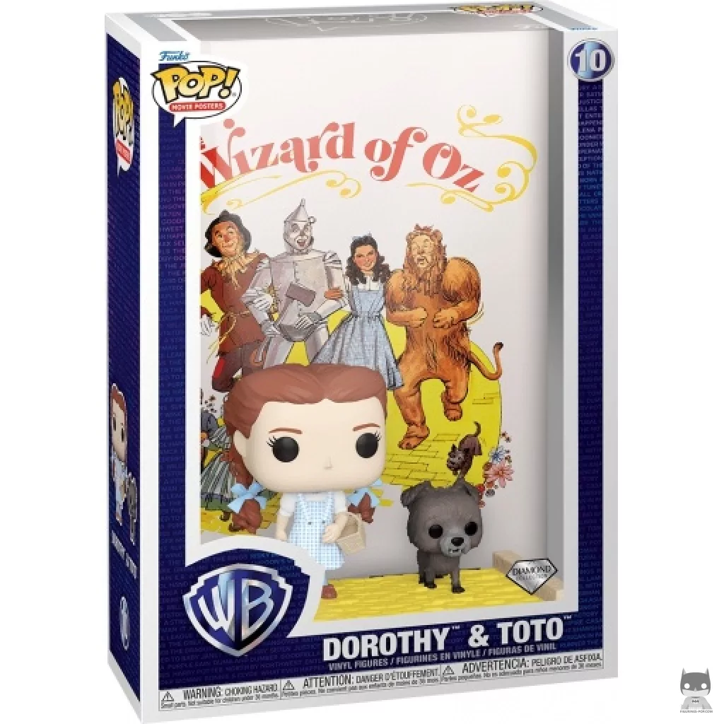 Dorothy & Toto (Diamond Glitter) Funko Pop! figure in its box