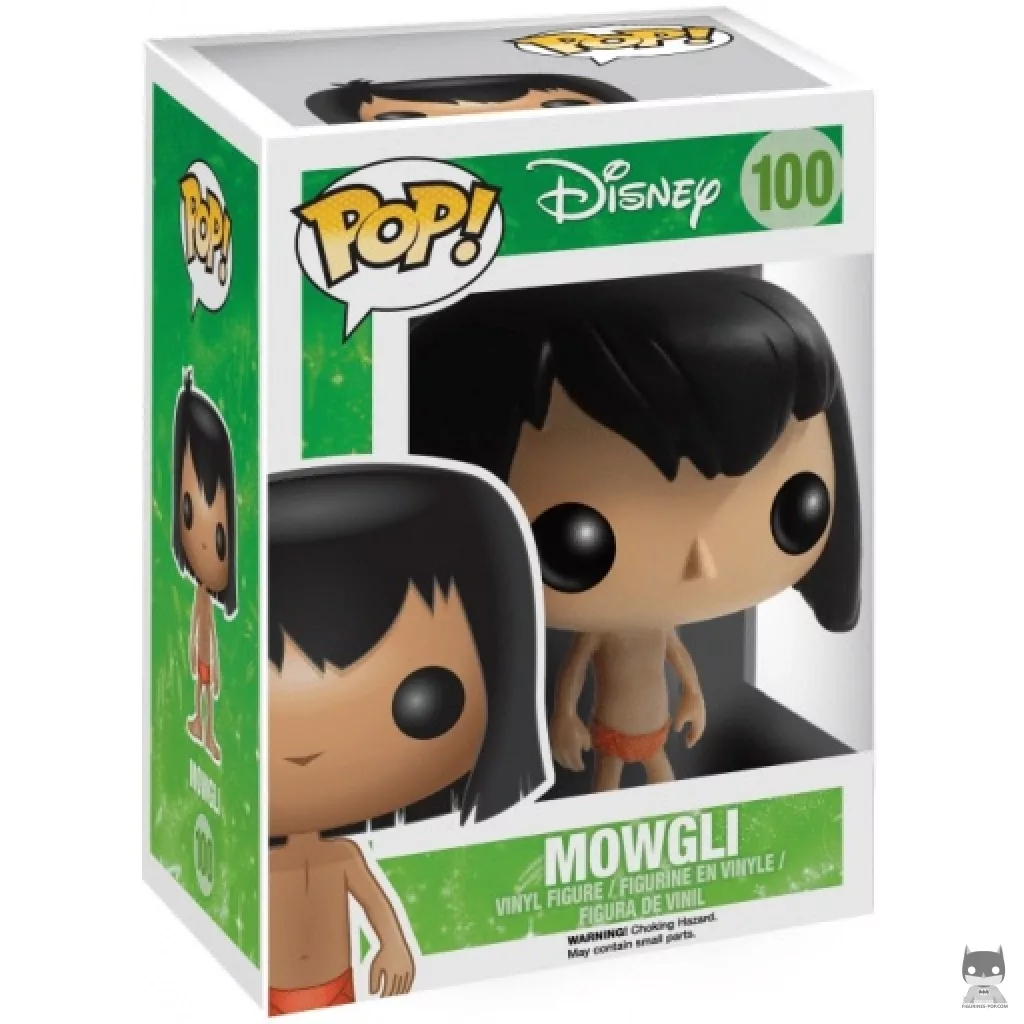 Mowgli Funko Pop! figure in its box