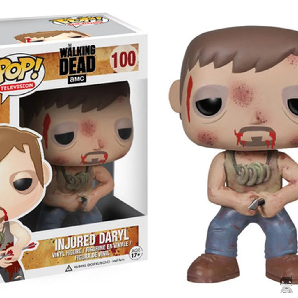 Daryl Dixon injured (Bloody) Funko Pop! figure in its box
