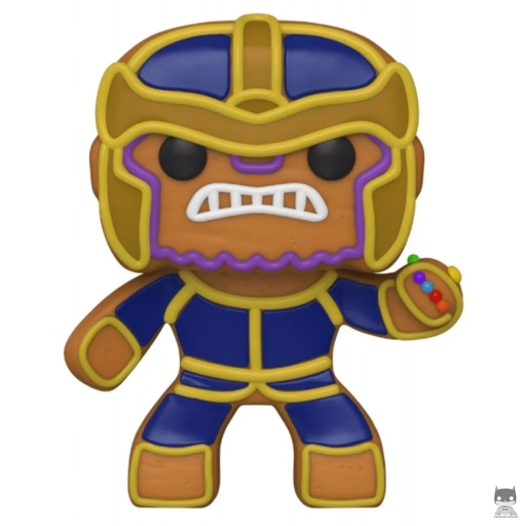 Gingerbread Thanos Funko Pop! figure (Marvel Comics)