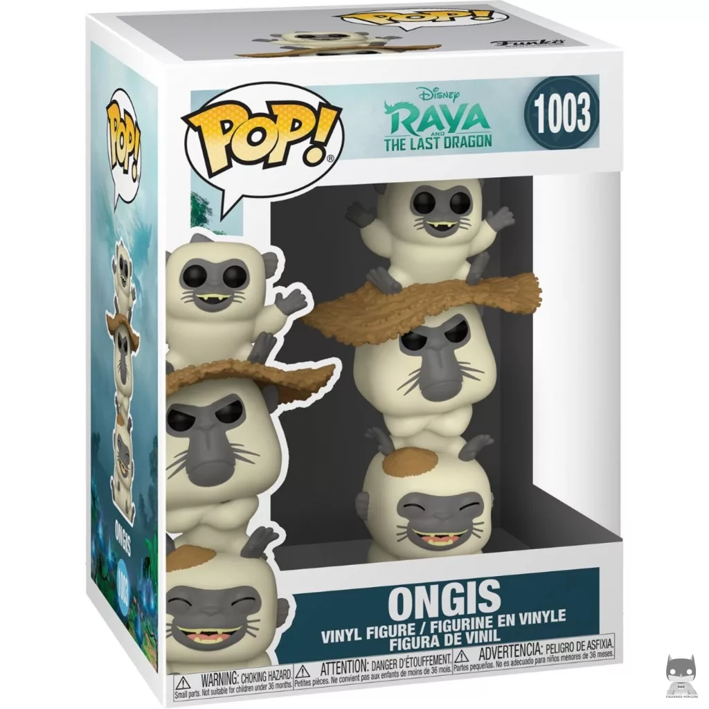 Ongis Funko Pop! figure in its box