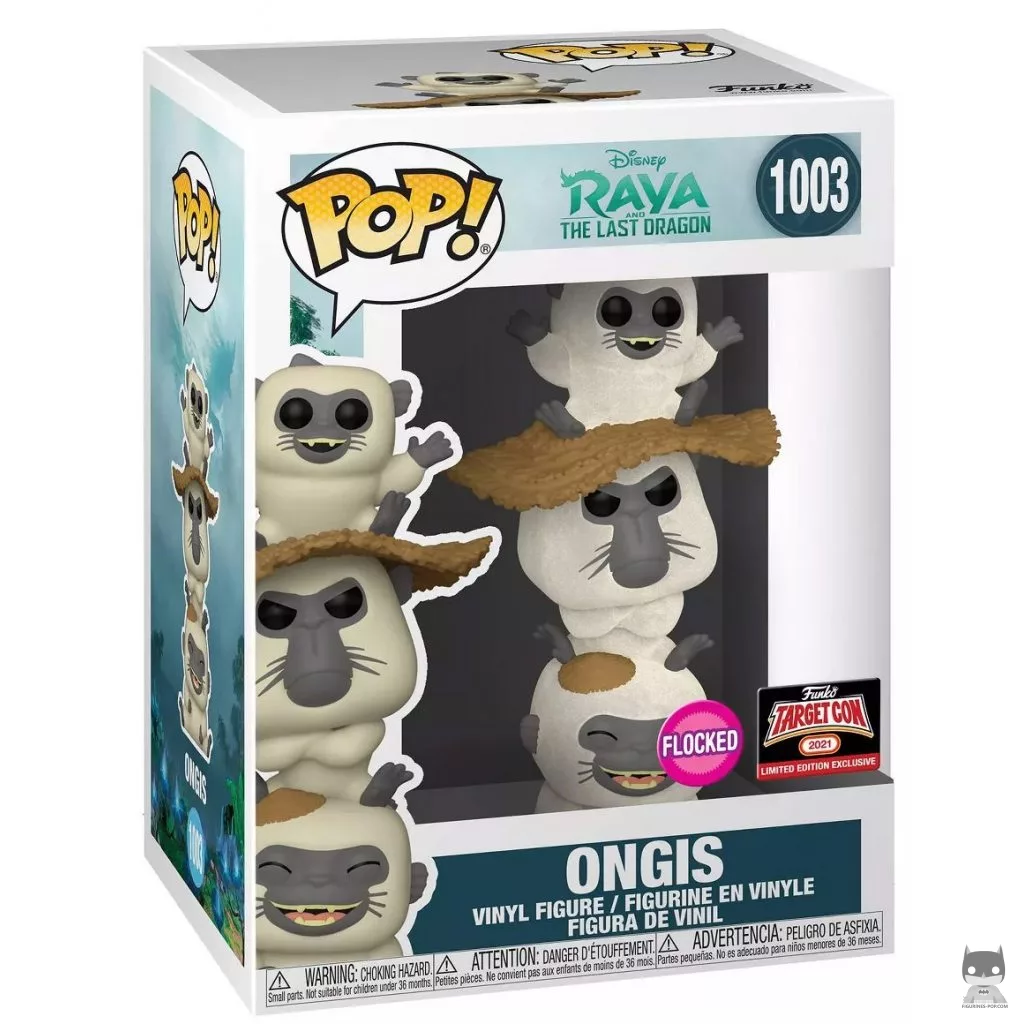 Ongis (Flocked) Funko Pop! figure in its box