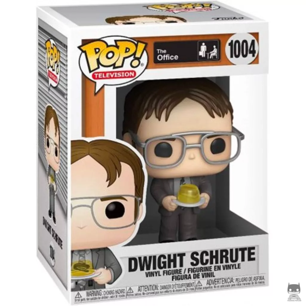 Dwight Schrute Funko Pop! figure in its box