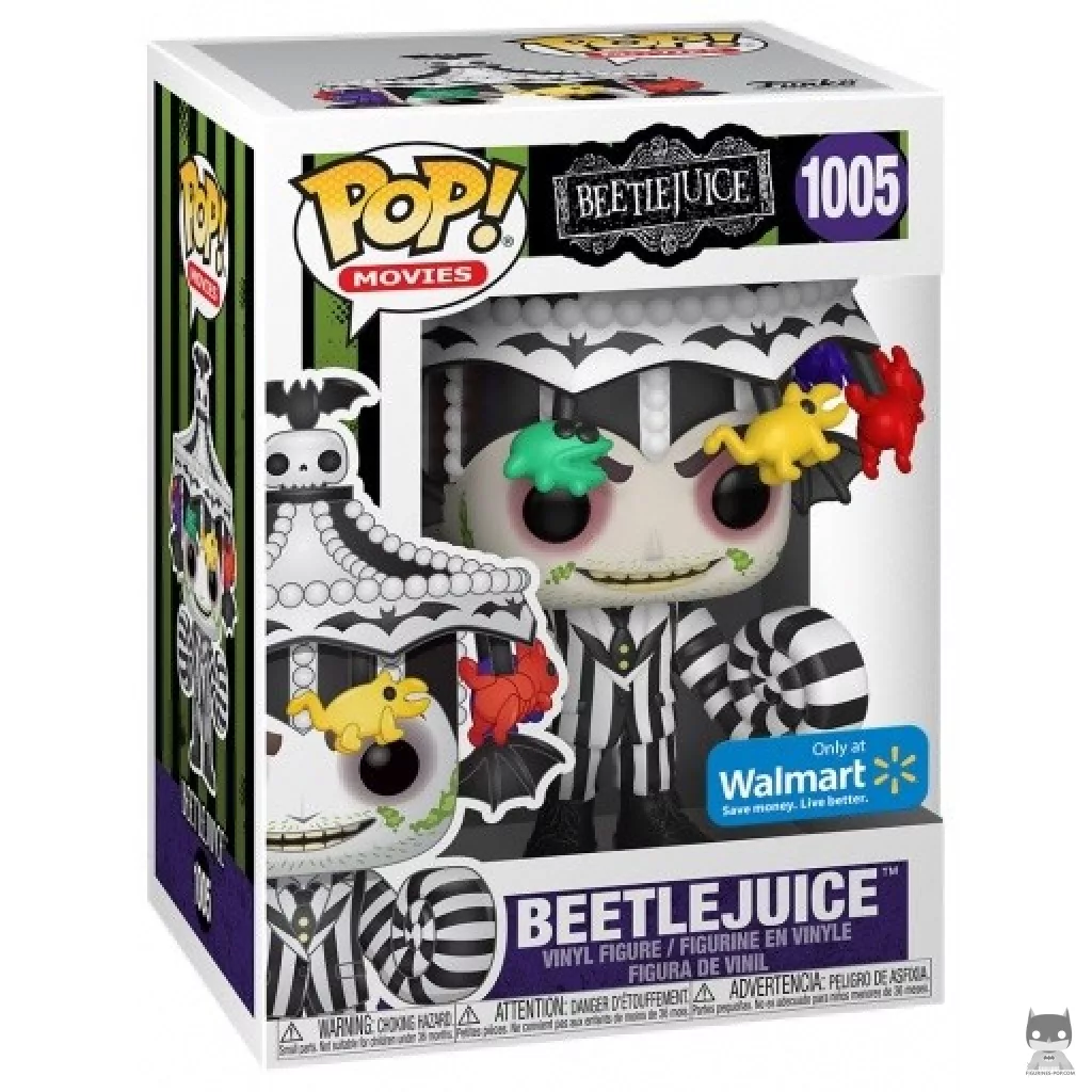 Beetlejuice Funko Pop! figure in its box
