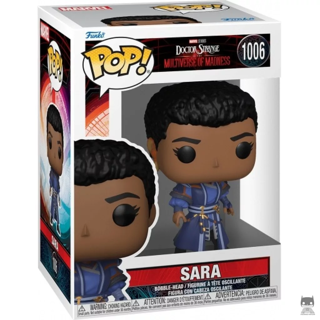 Sara Funko Pop! figure in its box