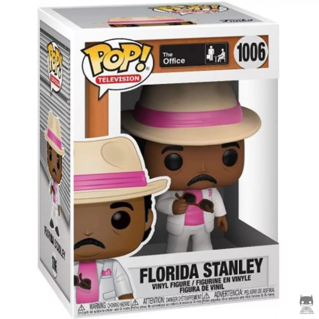 Stanley Hudson Funko Pop! figure in its box