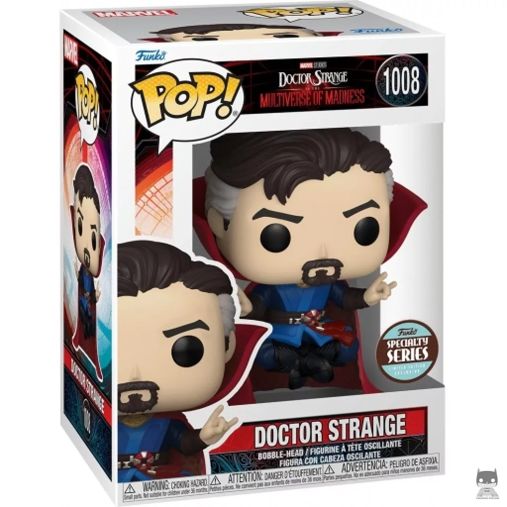 Doctor Strange Funko Pop! figure in its box