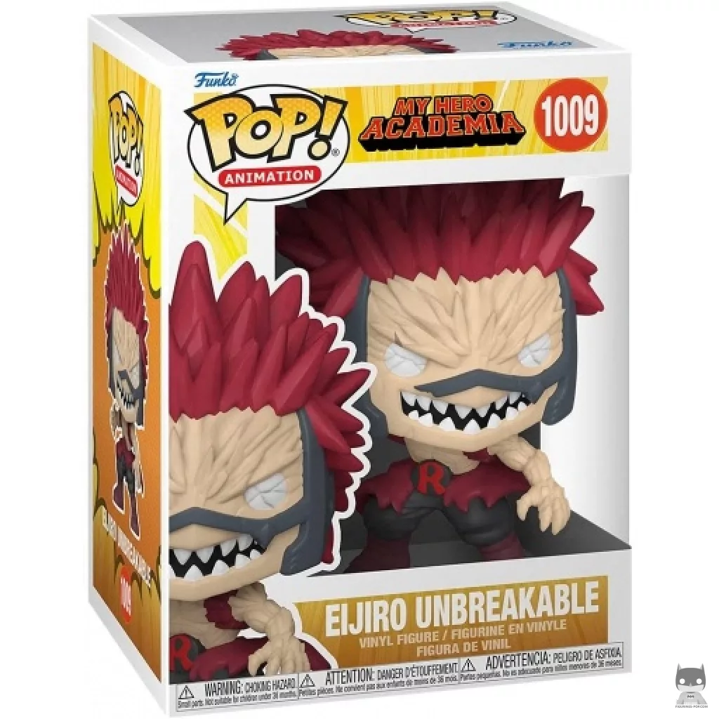 Eijiro Unbreakable Funko Pop! figure in its box