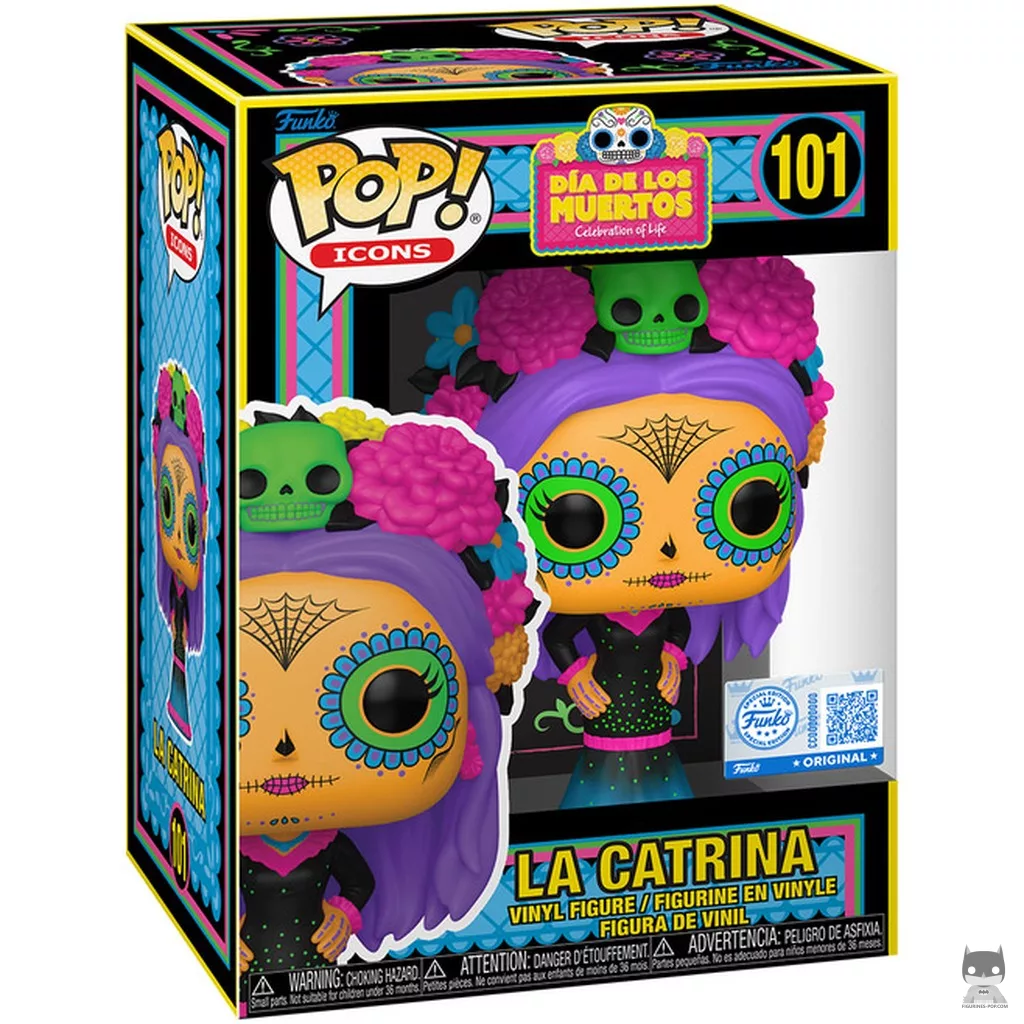La Catrina Funko Pop! figure in its box
