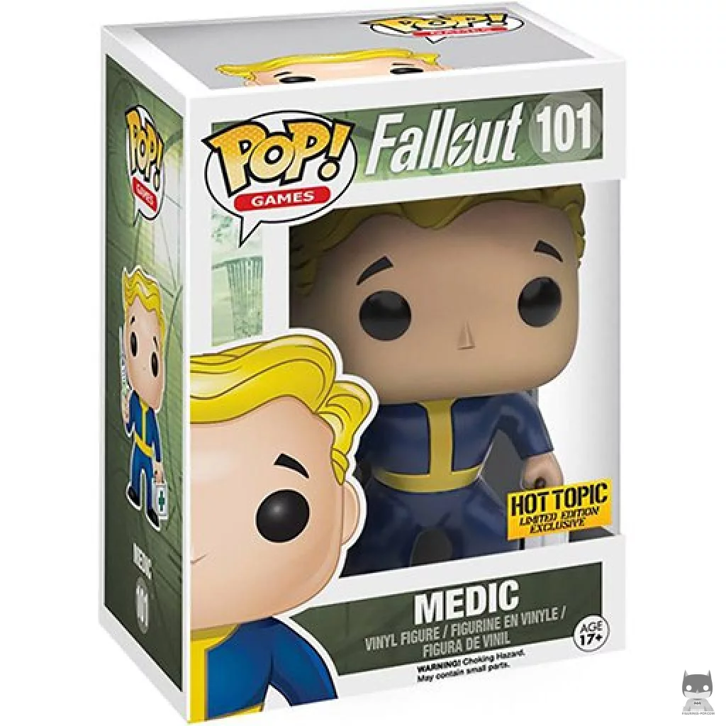Vault Boy (Medic Perk) Funko Pop! figure in its box
