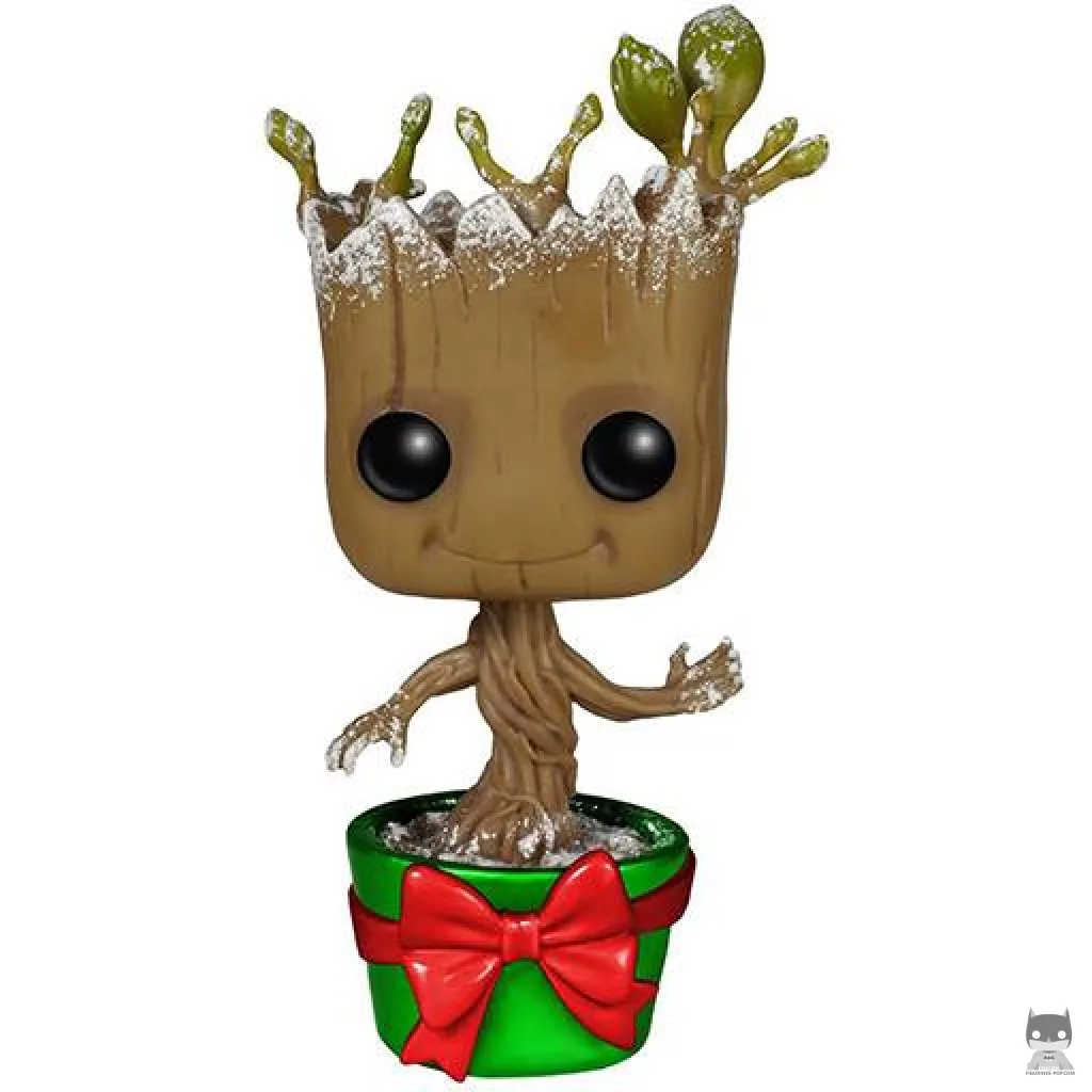 Groot (Holiday) (Metallic) Funko Pop! figure (Guardians of the Galaxy)
