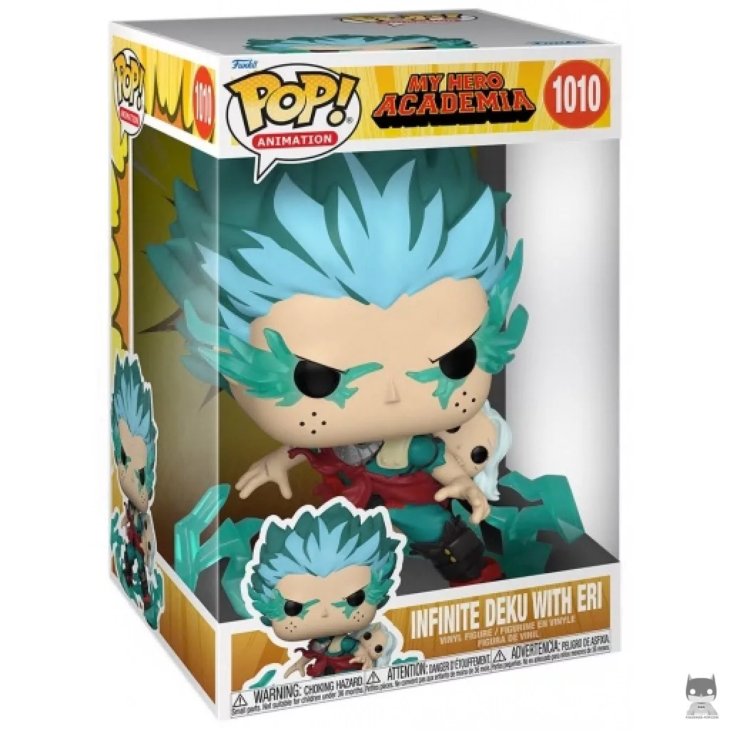 Infinite Deku with Eri (Supersized) Funko Pop! figure in its box