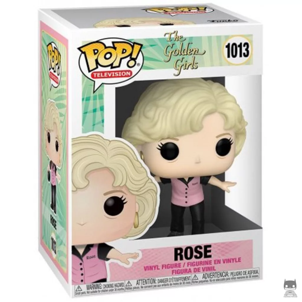 Rose Funko Pop! figure in its box