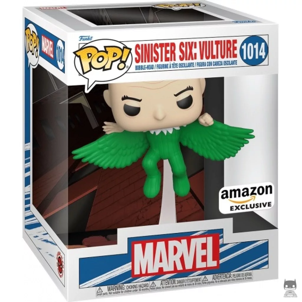Sinister Six : Vulture Funko Pop! figure in its box
