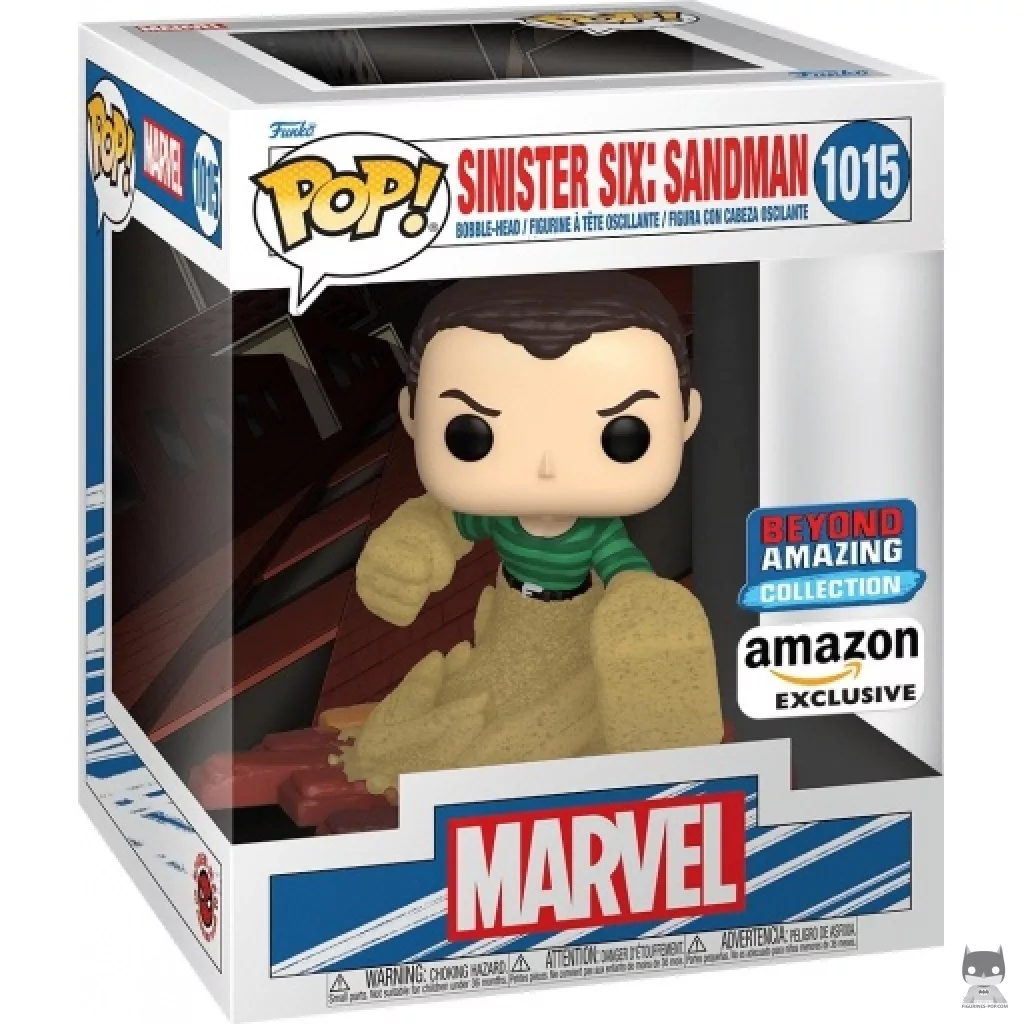 Sinister Six : Sandman Funko Pop! figure in its box