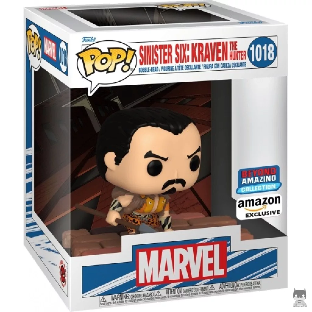 Sinister Six : Kraven the Hunter Funko Pop! figure in its box