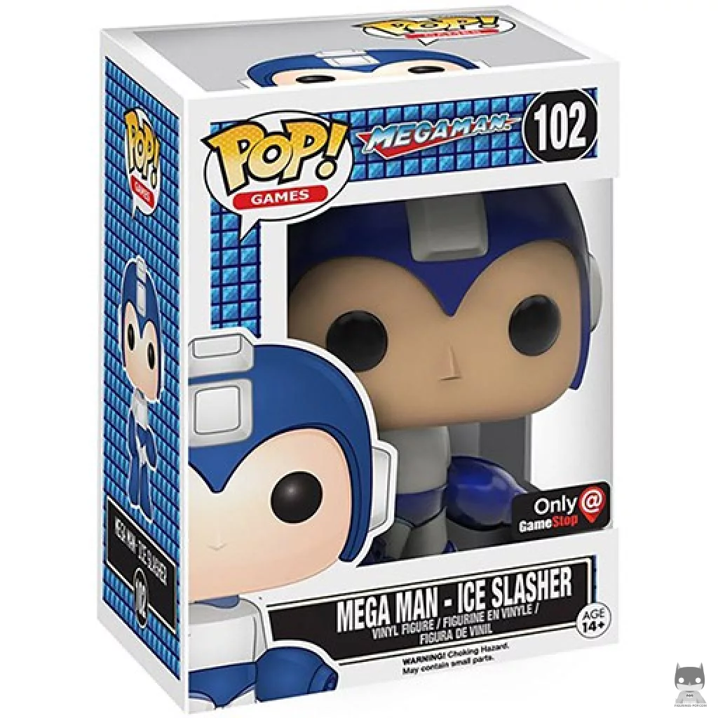 Mega Man (Ice Slasher) Funko Pop! figure in its box