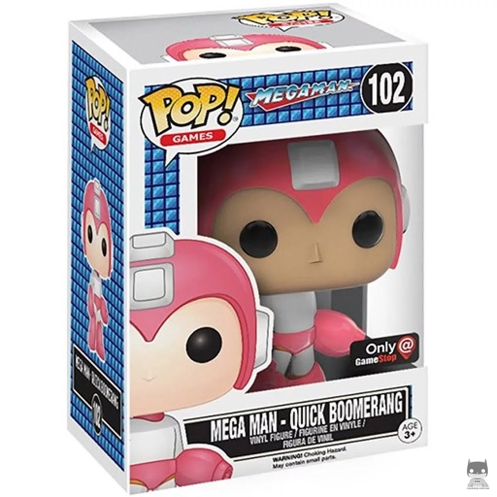 Mega Man (Quick Boomerang) Funko Pop! figure in its box