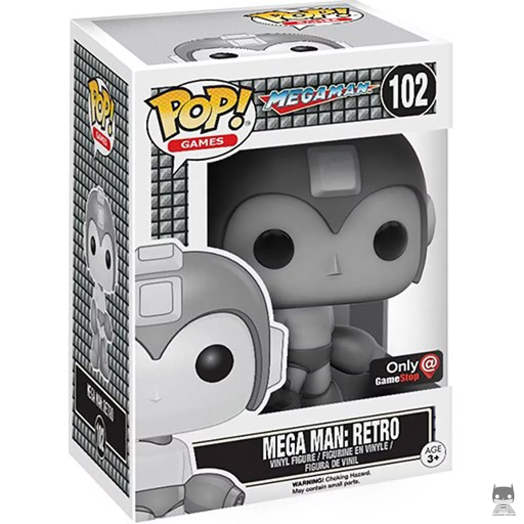 Mega Man (Retro) Funko Pop! figure in its box