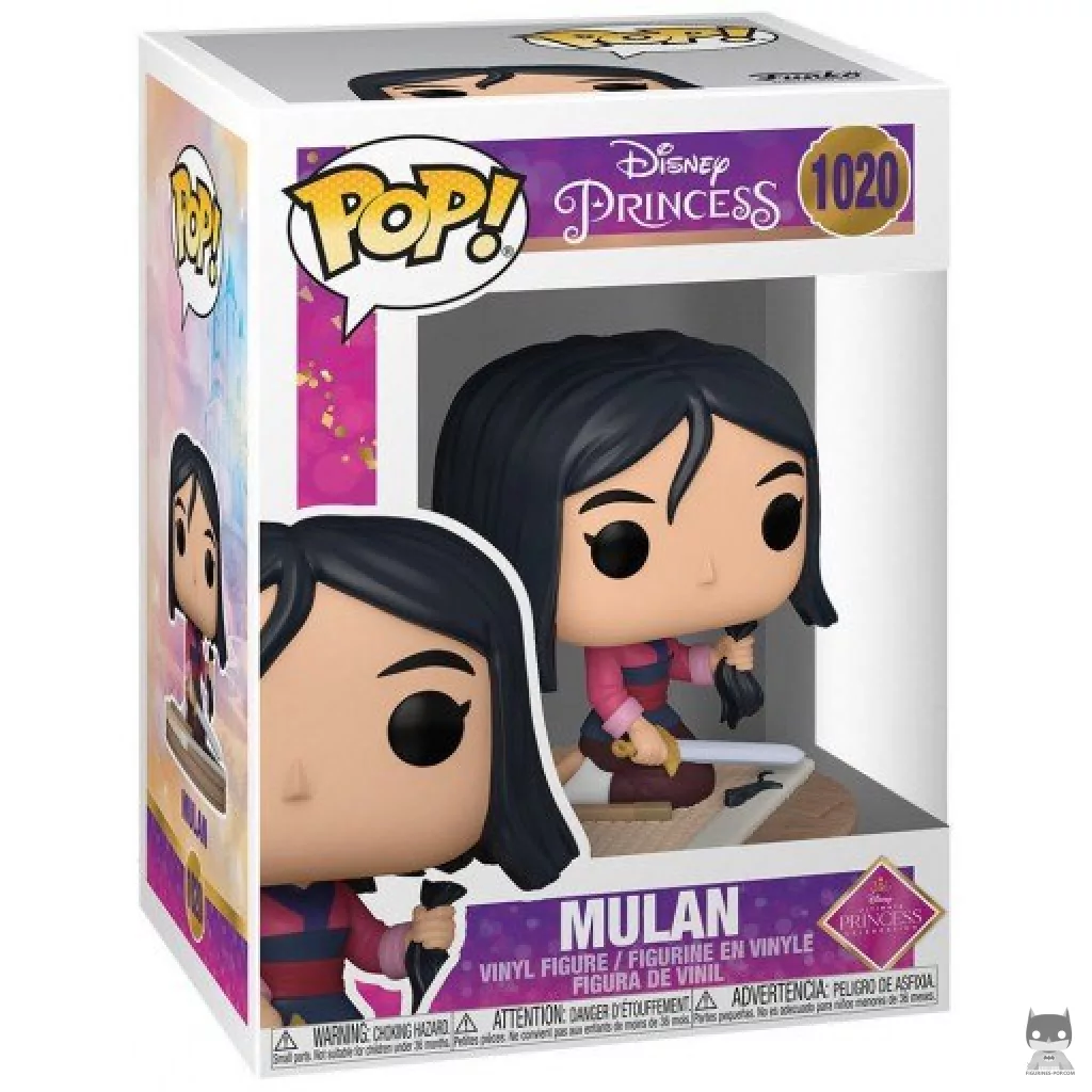 Mulan Funko Pop! figure in its box