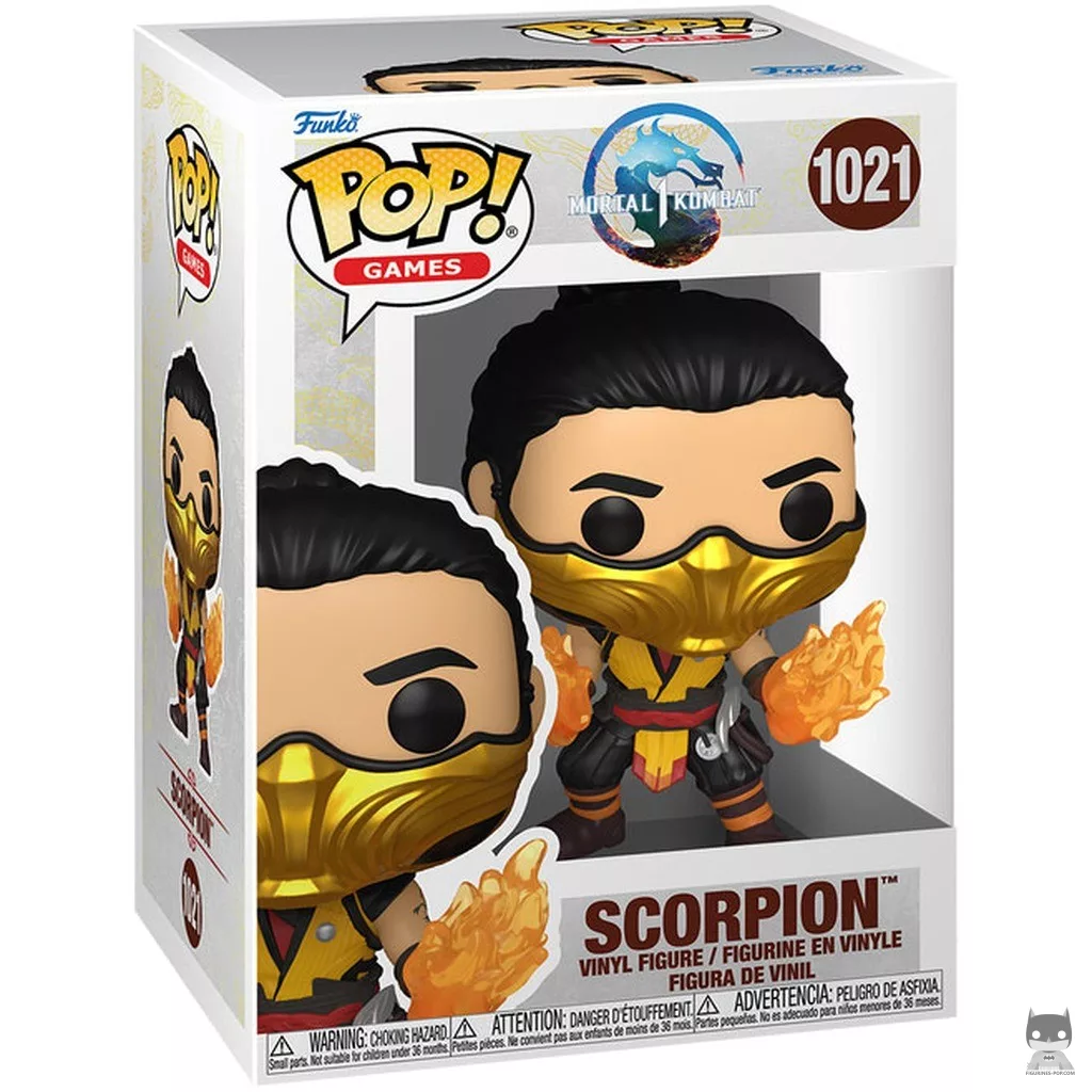 Scorpion (Mortal Kombat 1) Funko Pop! figure in its box