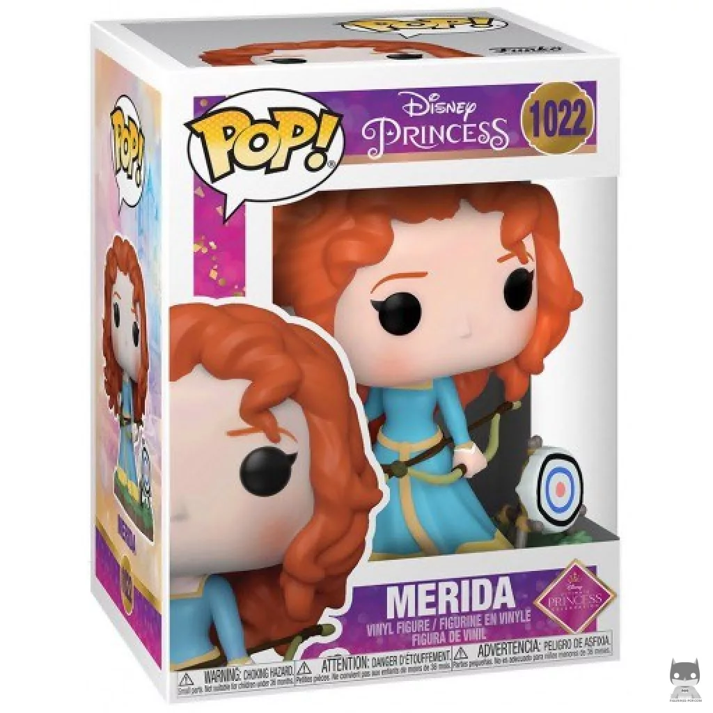 Merida Funko Pop! figure in its box