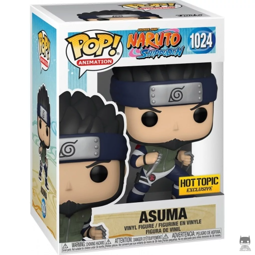 Asuma (Metallic) Funko Pop! figure in its box