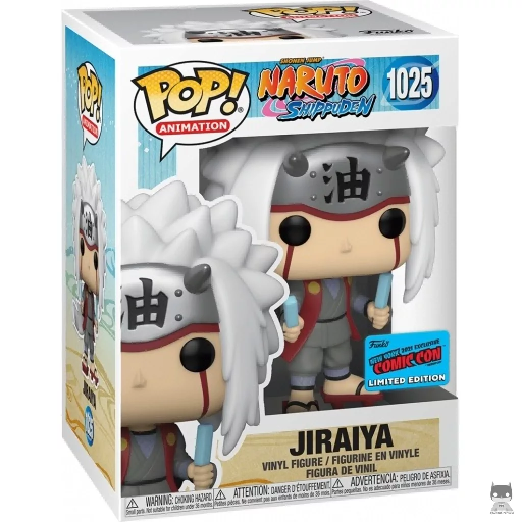 Jiraiya Funko Pop! figure in its box