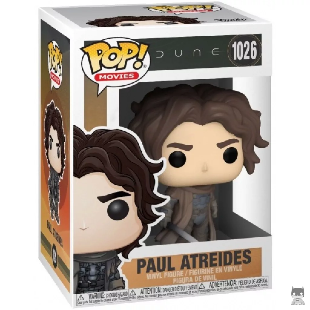 Paul Atréides Funko Pop! figure in its box