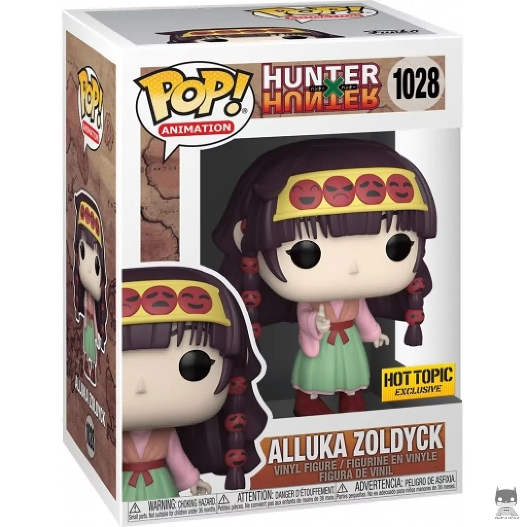 Alluka Zoldyck Funko Pop! figure in its box