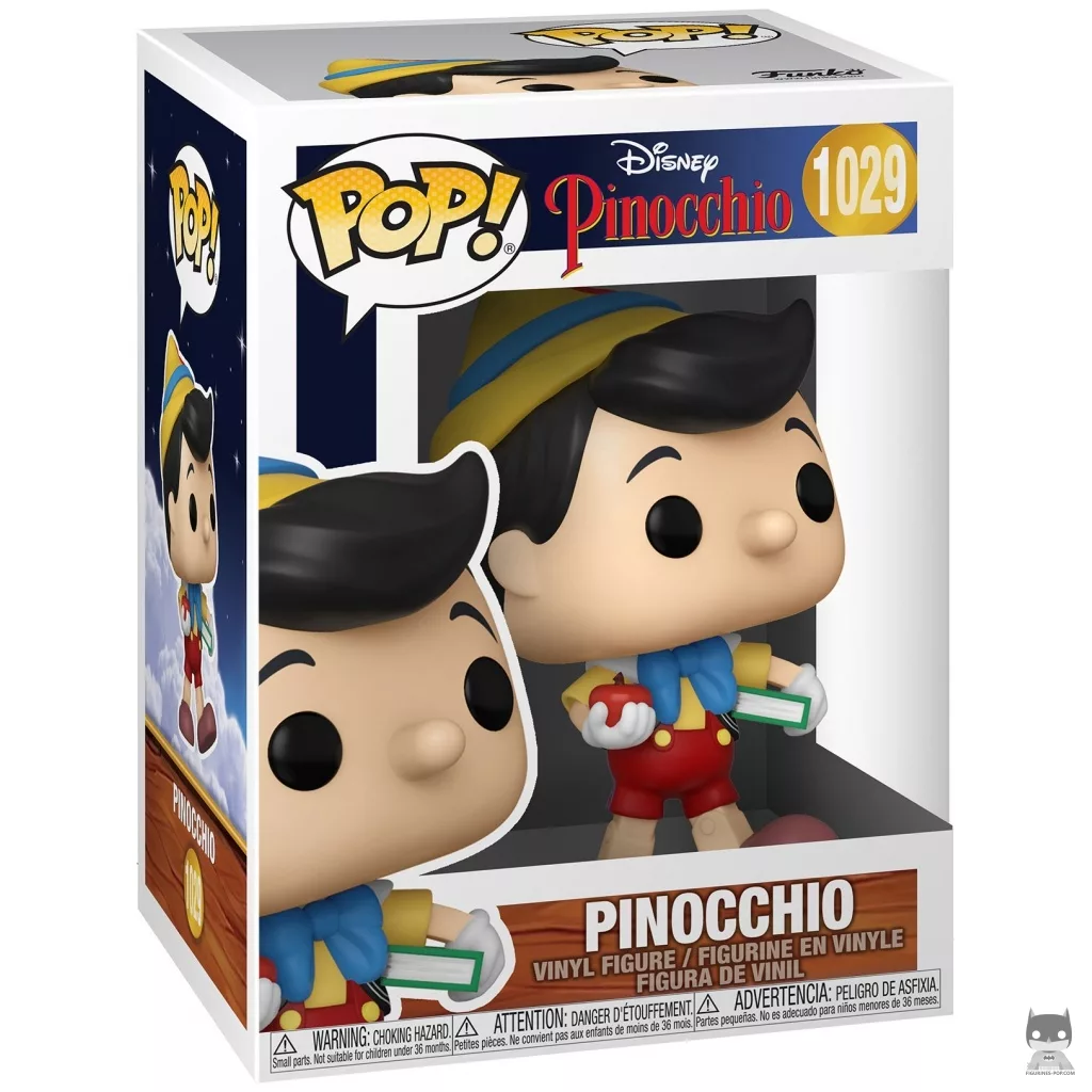 Pinocchio Funko Pop! figure in its box