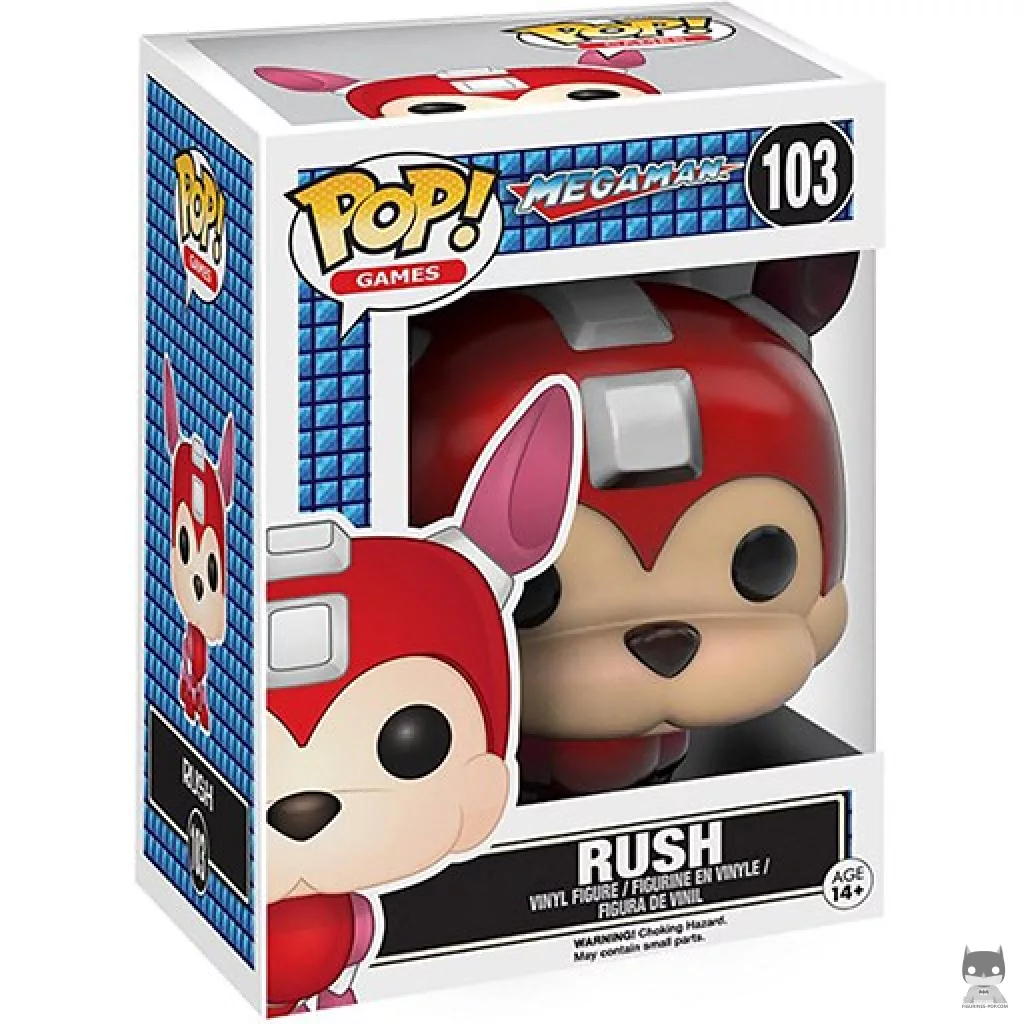 Rush Funko Pop! figure in its box