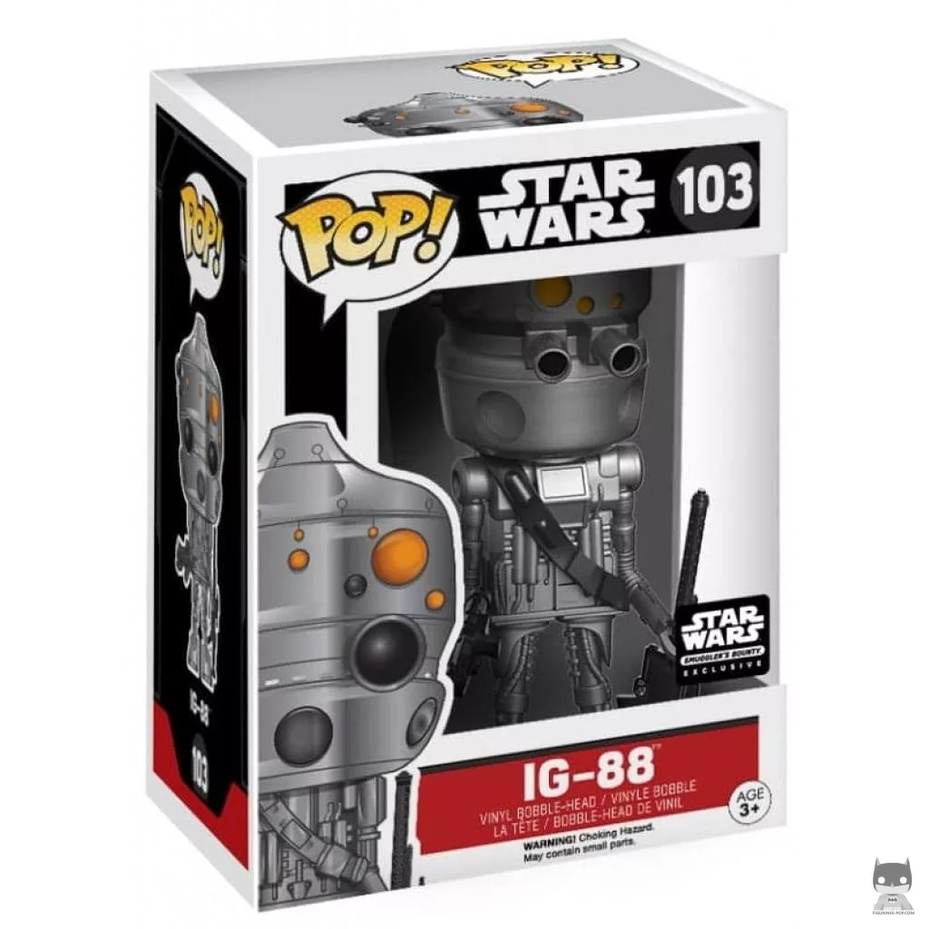IG-88 Funko Pop! figure in its box