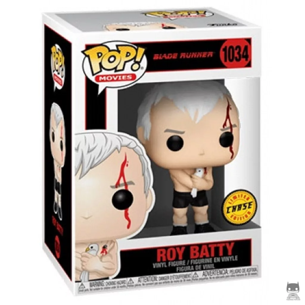 Roy Batty (Chase) Funko Pop! figure in its box