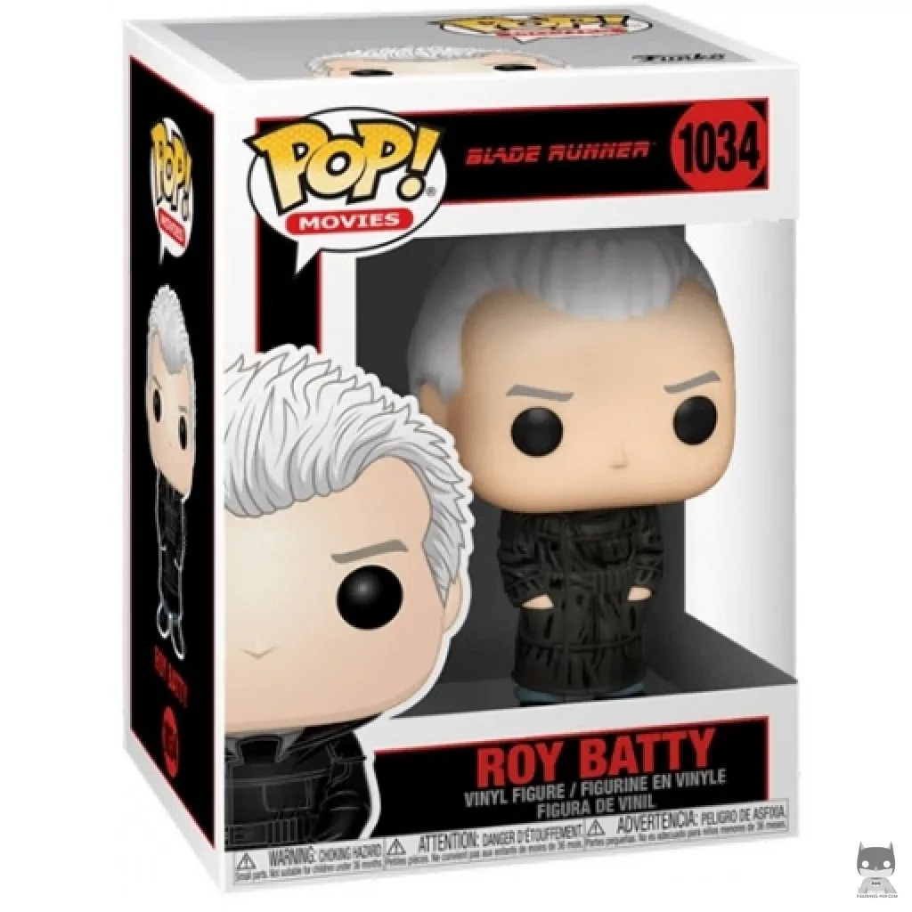 Roy Batty Funko Pop! figure in its box