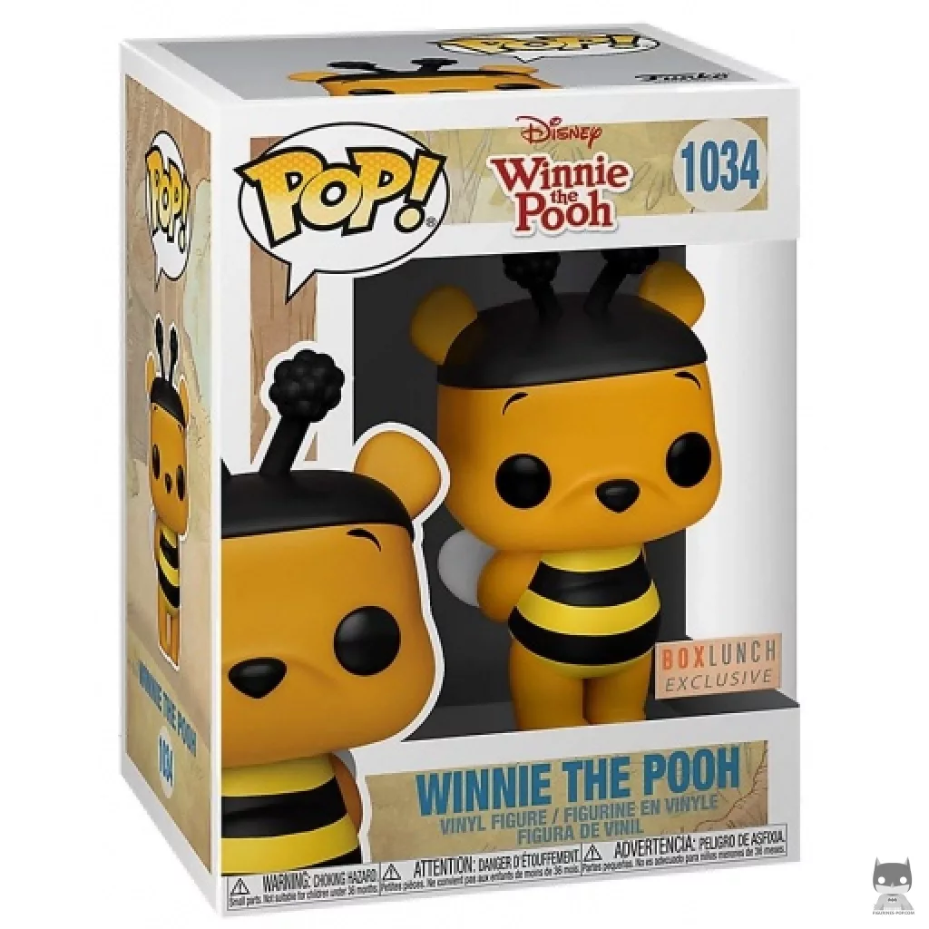 Winnie the Pooh as Bee Funko Pop! figure in its box