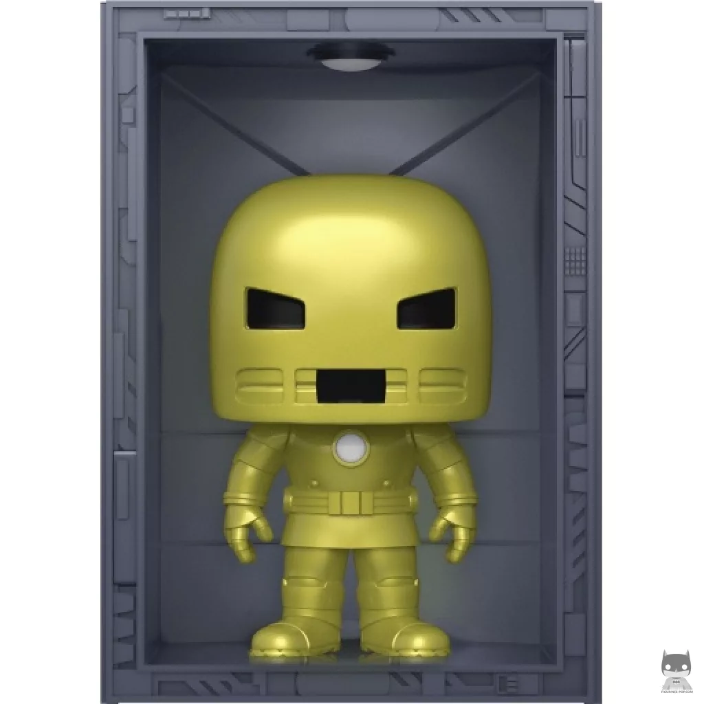 Hall of Armor : Iron Man Model 1 Golden Armor (Metallic) Funko Pop! figure (Marvel Comics)