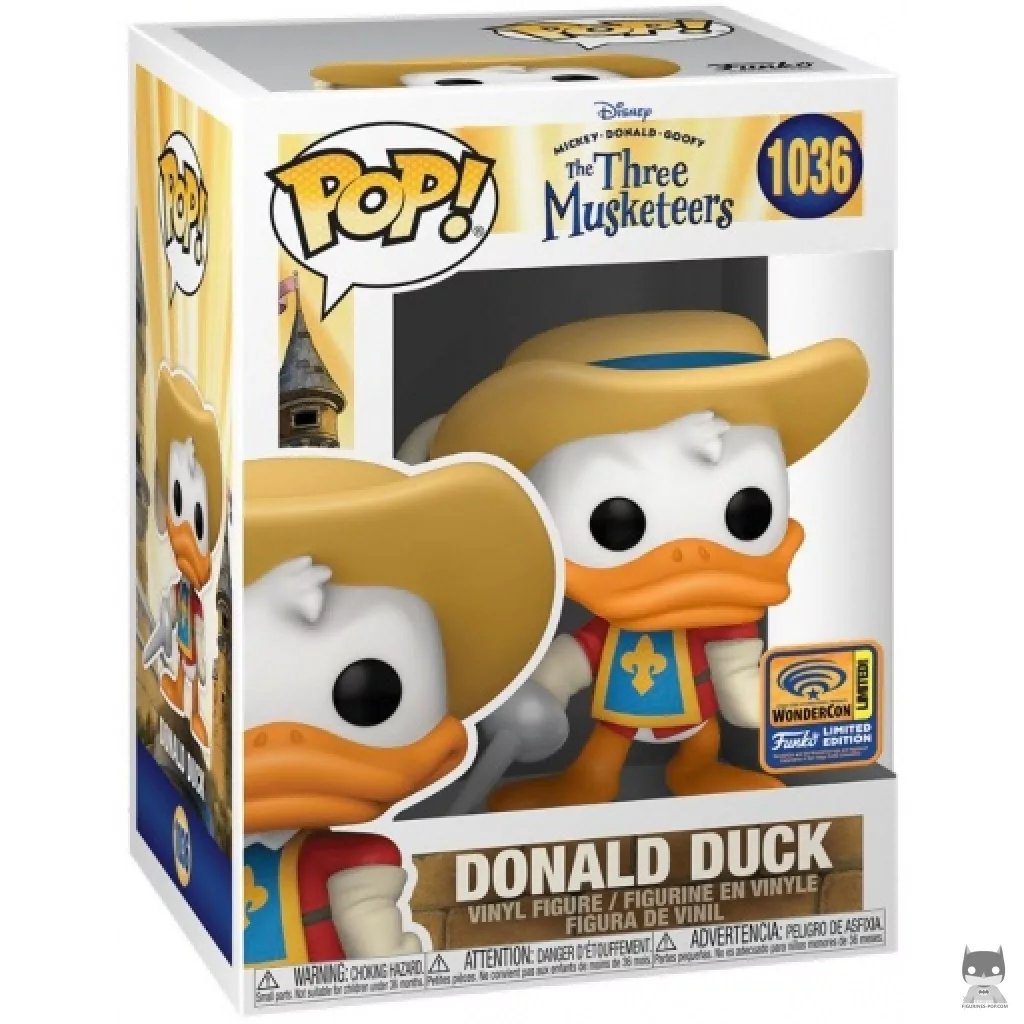 Donald Duck Funko Pop! figure in its box