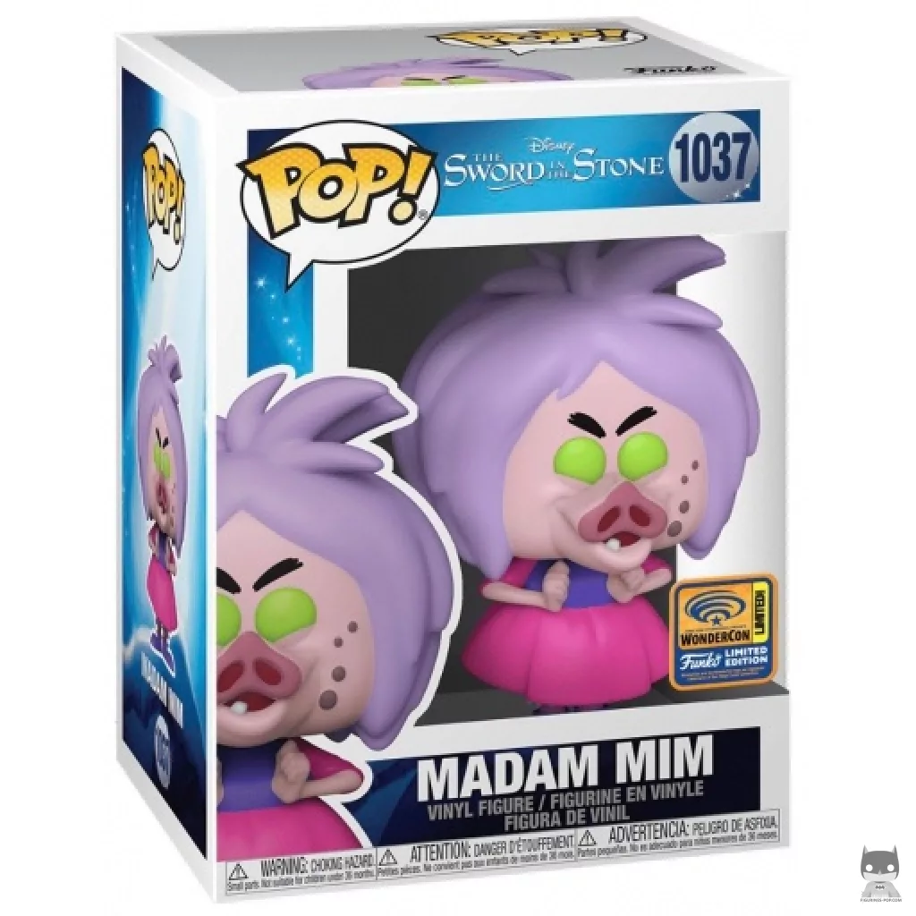 Madam Mim Funko Pop! figure in its box