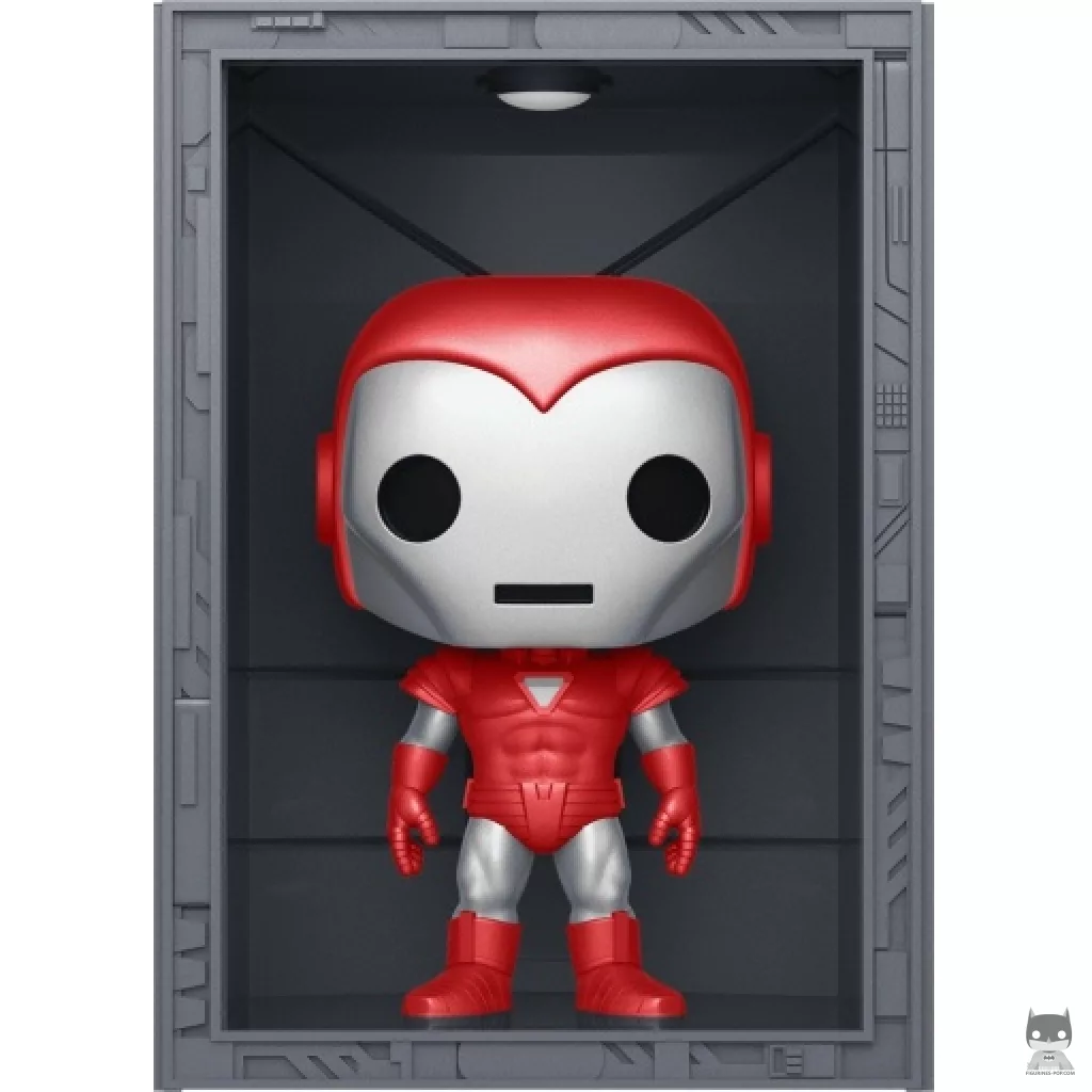 Hall of Armor : Iron Man Model 8 Silver Centurion (Metallic) Funko Pop! figure (Marvel Comics)
