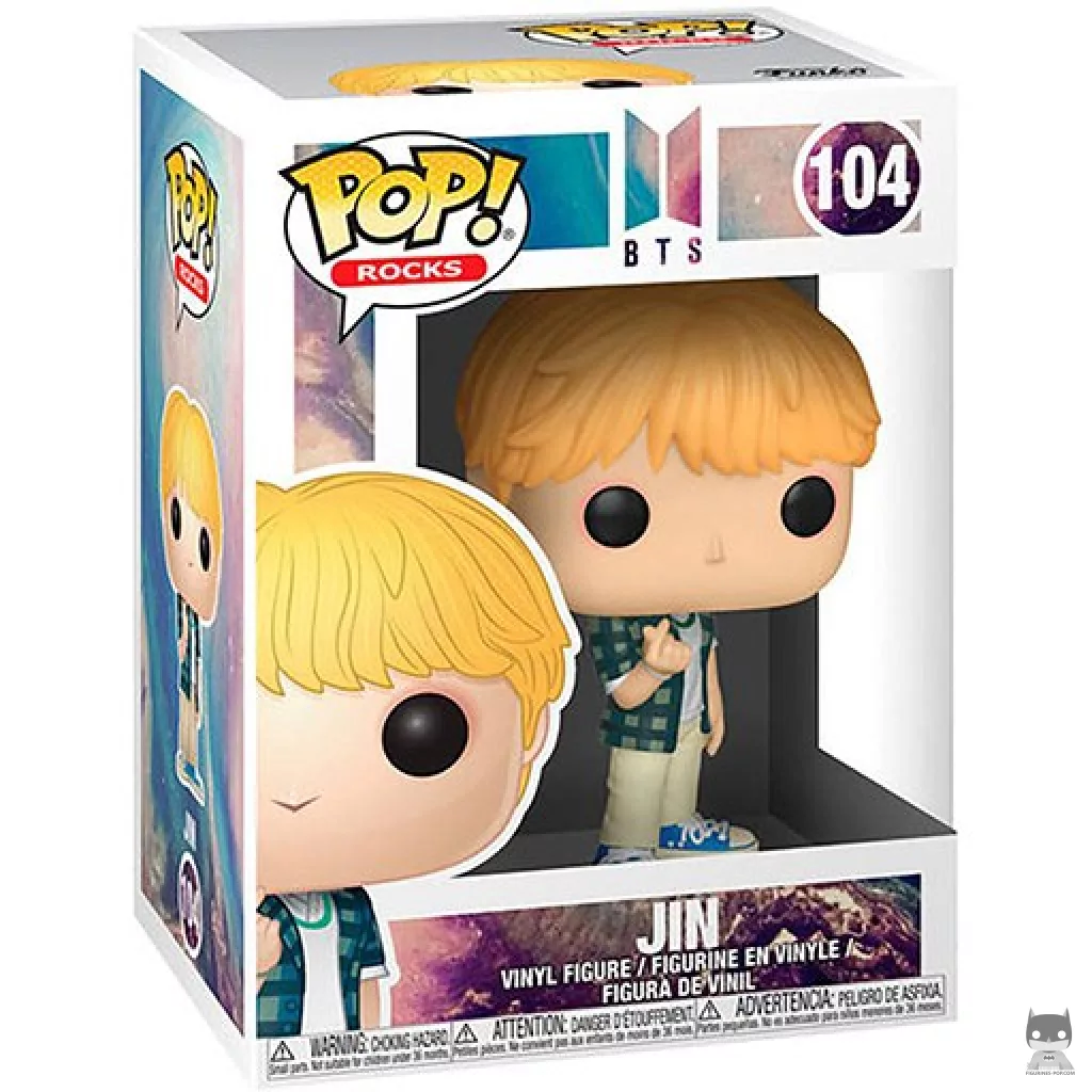 Jin Funko Pop! figure in its box