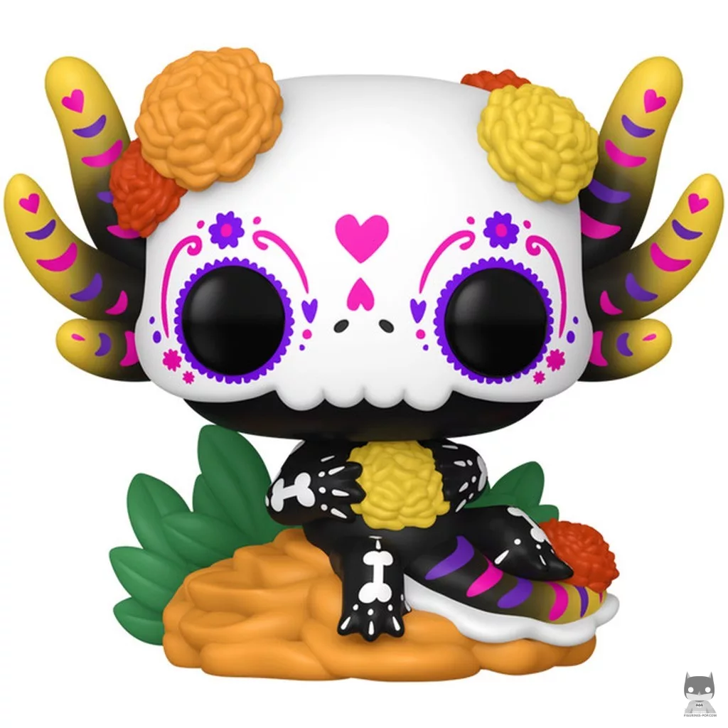 Ajolote Funko Pop! figure (Dia de los Muertos)