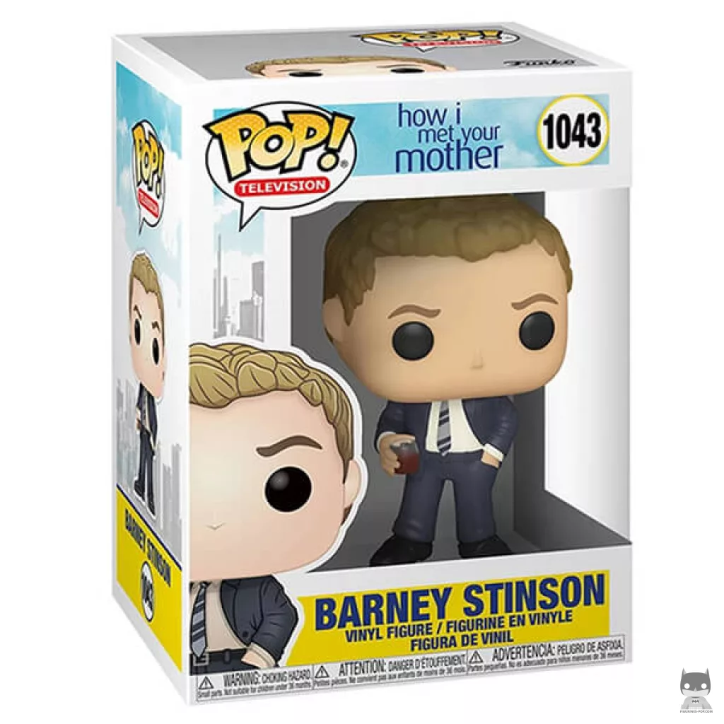 Barney Stinson Funko Pop! figure in its box