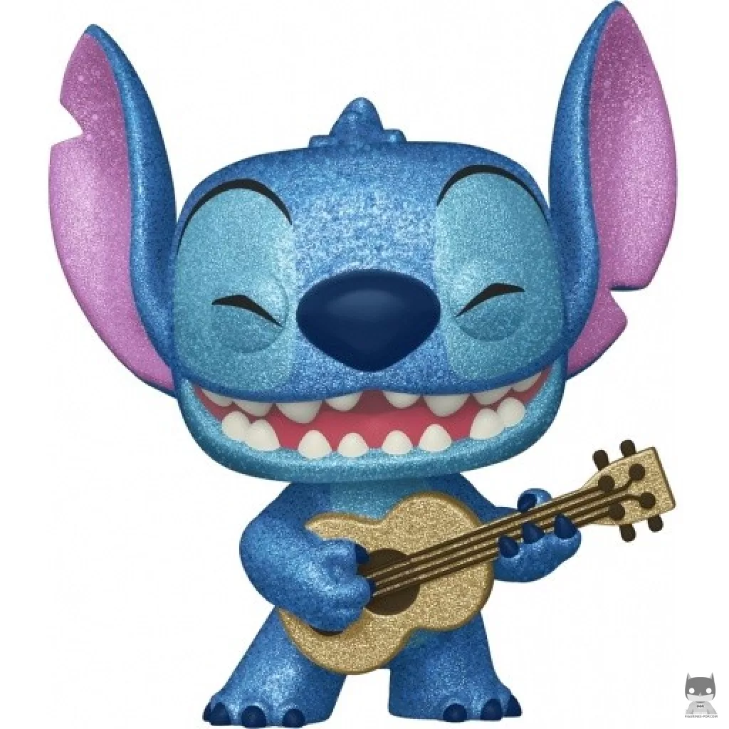 Stitch with Ukulele (Diamond Glitter) Funko Pop! figure (Lilo and Stitch)