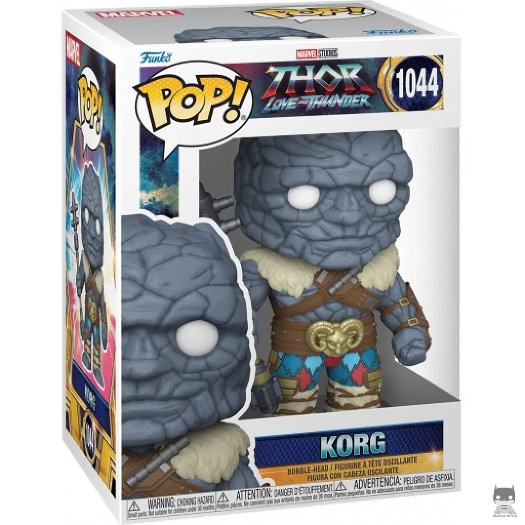 Korg Funko Pop! figure in its box