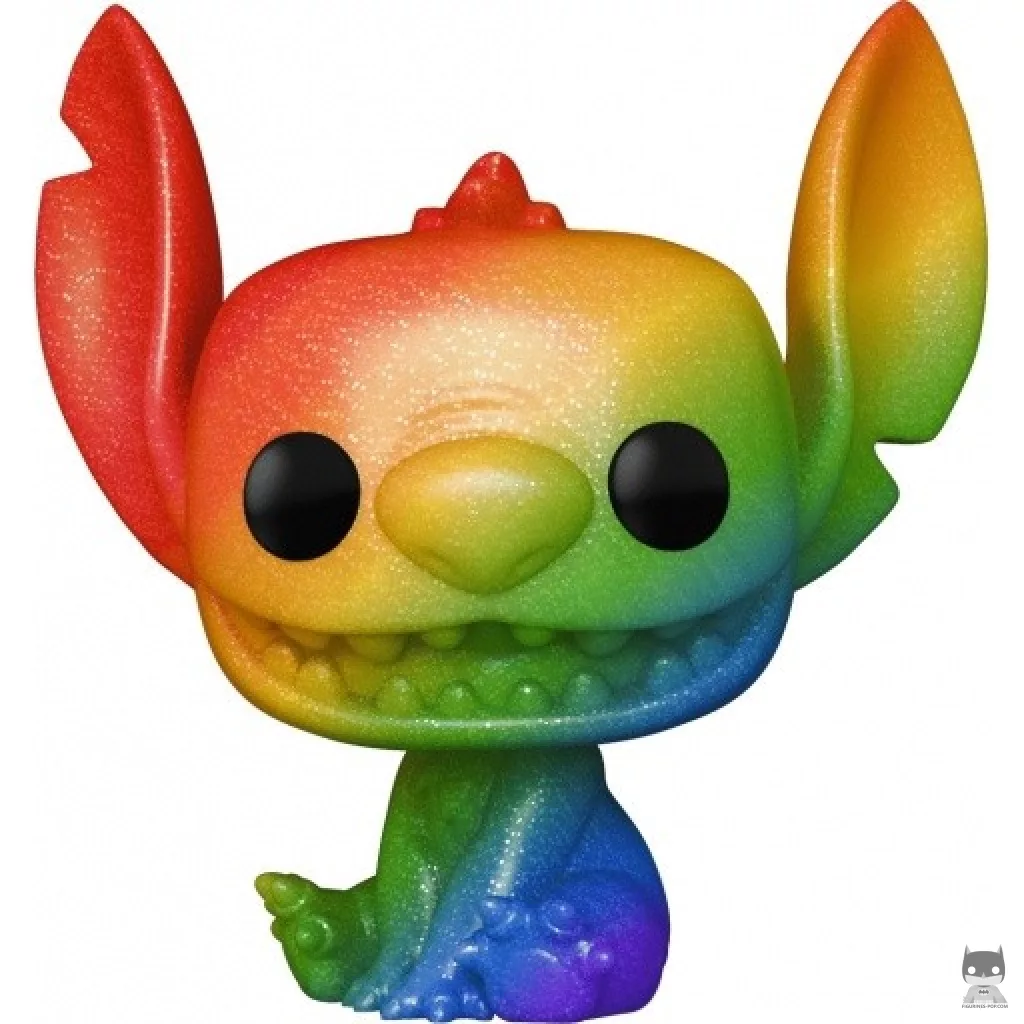 Smiling Stitch (Rainbow & Diamond Glitter) Funko Pop! figure (Lilo and Stitch)