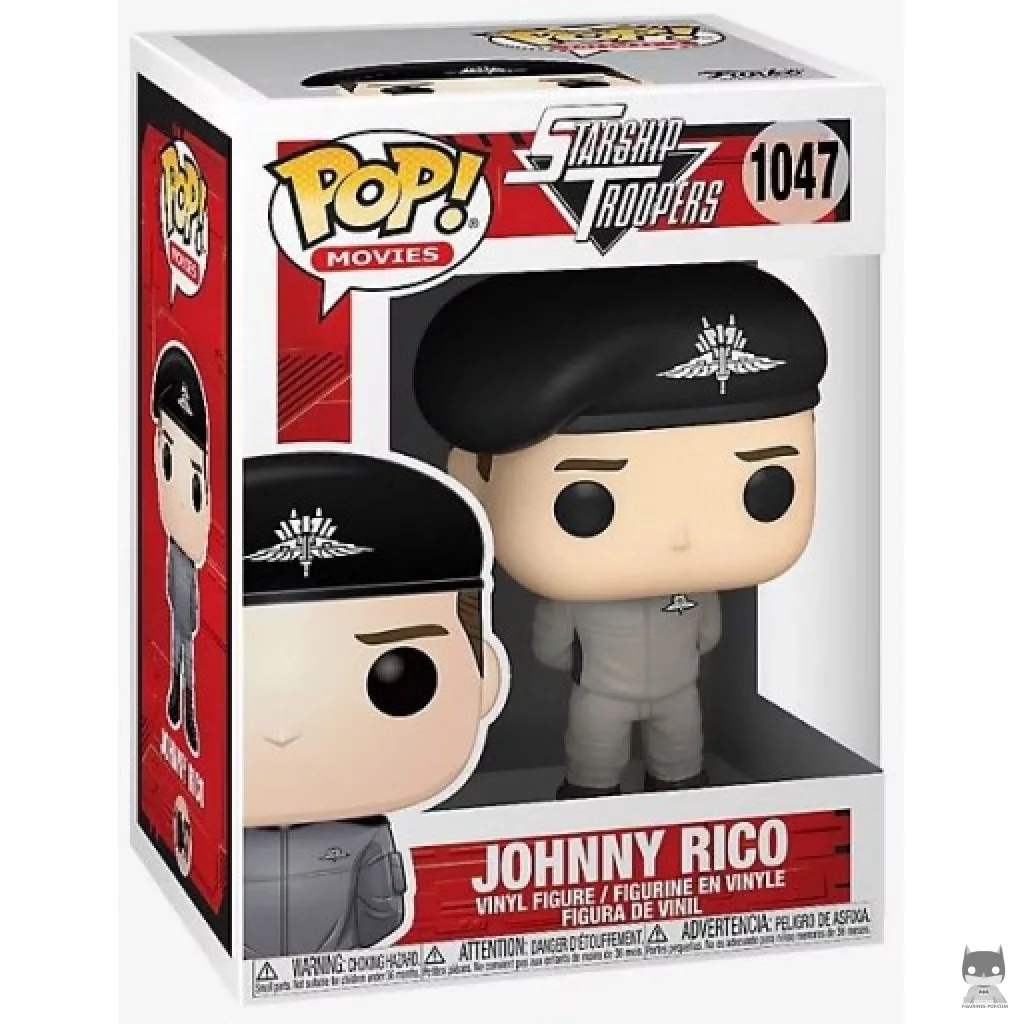 Johnny Rico Funko Pop! figure in its box