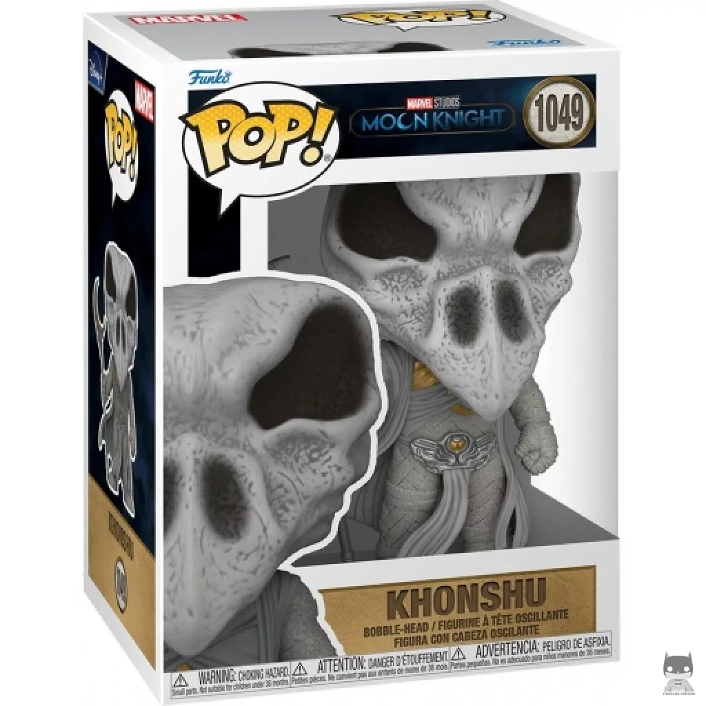 Khonshu Funko Pop! figure in its box