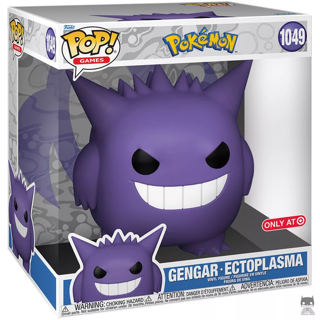 Gengar (Supersized) Funko Pop! figure in its box