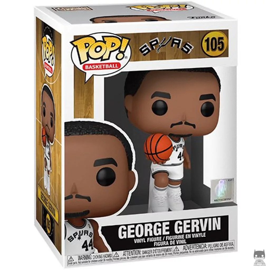 George Gervin Funko Pop! figure in its box